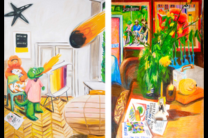 Vernissage „Let’s talk in a Hedge-room“